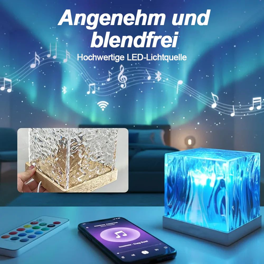 💥2026 Aktion: 50% Rabatt💥Nordlicht-Traum Projektor 2026 – 16-Farben-Aurora-Lampe, stimmungsvolle Beleuchtung für Schlafzimmer, moderne Deko-Leuchte für Zuhause - Image 6