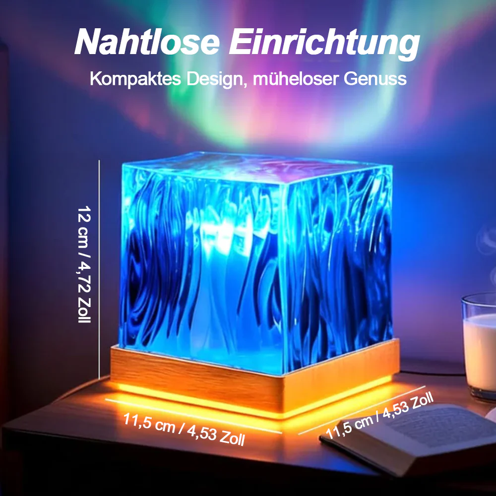 💥2026 Aktion: 50% Rabatt💥Nordlicht-Traum Projektor 2026 – 16-Farben-Aurora-Lampe, stimmungsvolle Beleuchtung für Schlafzimmer, moderne Deko-Leuchte für Zuhause - Image 8