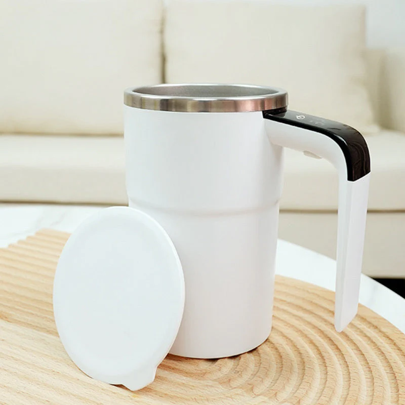 ☕️🔋 Intelligenter Magnetrühr- & Kühlbecher – 50 % Rabatt! Perfekte Temperatur & Konsistenz jederzeit. 🌀❄️ Einfach, nachhaltig, perfekt für Alltag & Büro. - Image 11