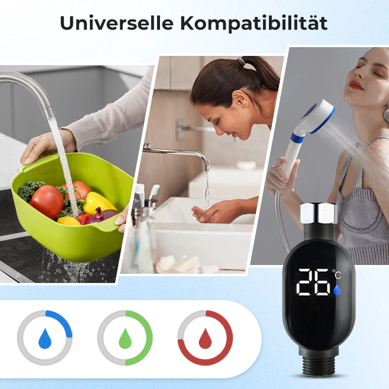 🔥50 % Rabatt💧 Duschthermometer 🌡️ Sofortige Temperatur! 🚿 -Remifa® - Image 7