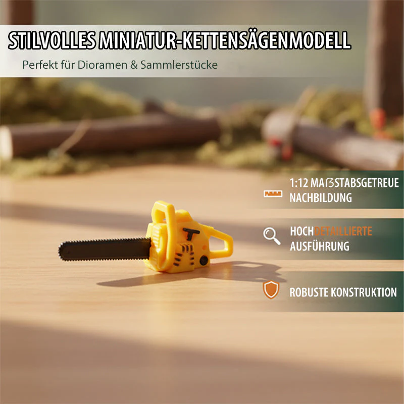 🔥Stilvolles Miniatur-Kettensägenmodell - Image 18