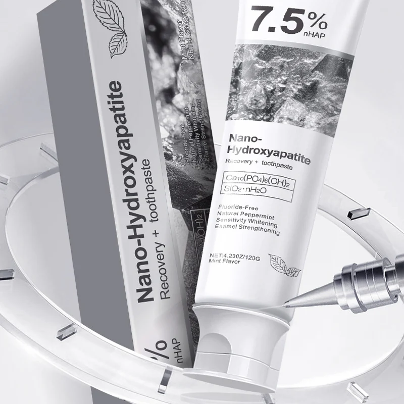🦷🦷 Regenerierende Zahnpasta mit 7,5 % Nano-Hydroxylapatit ☁️☁️ Tiefenreinigung · Schnelle Aufhellung · Zahnschmelz-Reparatur - Image 7