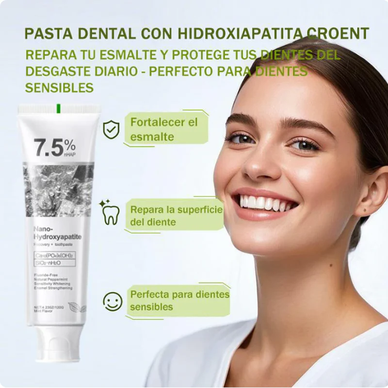 🦷🦷 Regenerierende Zahnpasta mit 7,5 % Nano-Hydroxylapatit ☁️☁️ Tiefenreinigung · Schnelle Aufhellung · Zahnschmelz-Reparatur - Image 8