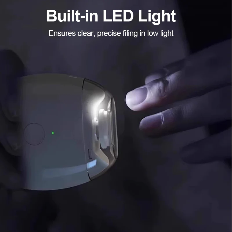 💥LETZTER TAG VERKAUF 50% RABATT💥Universeller automatischer Fingernagelschleifer für Erwachsene und Kinder - Image 8