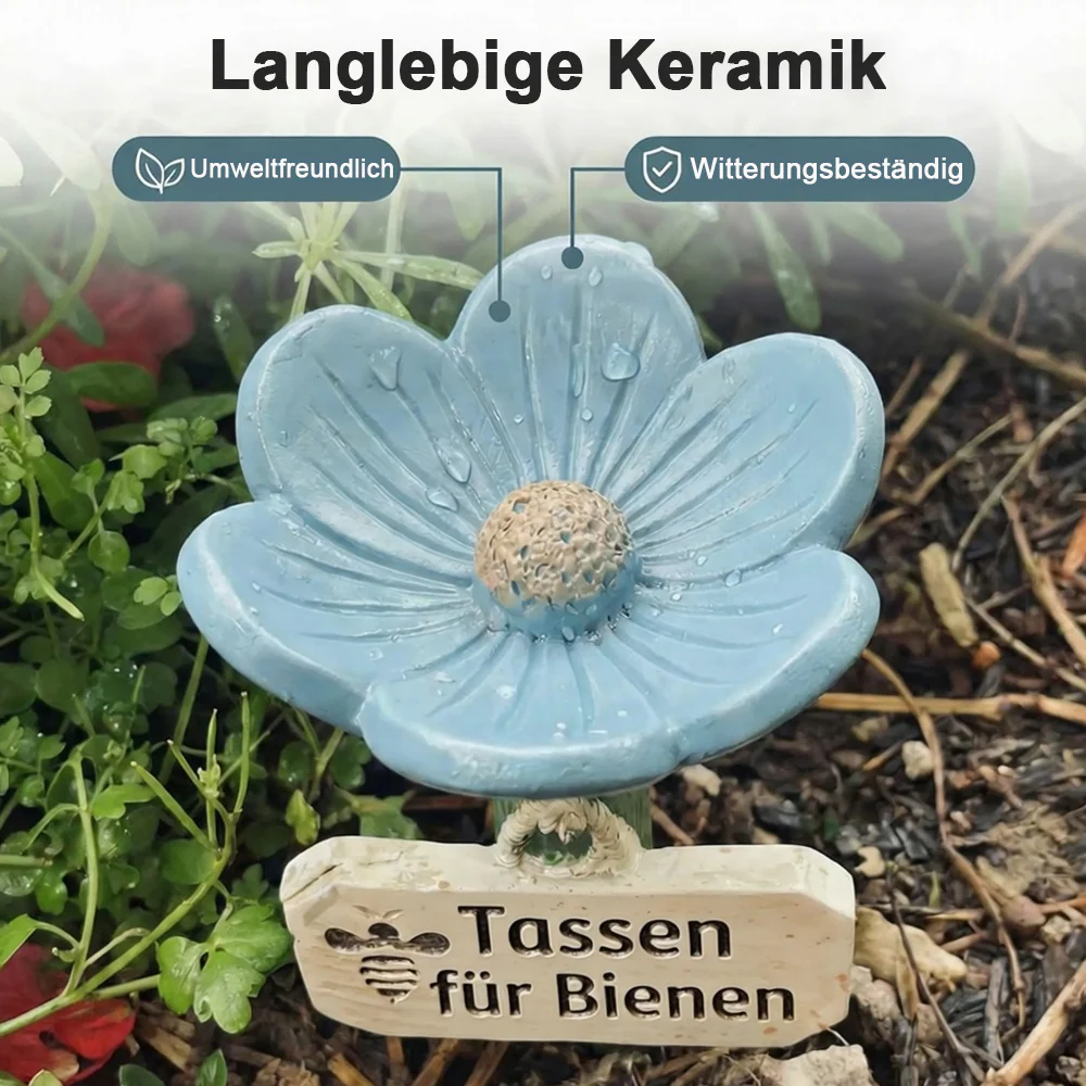 ⏳Zeitlich begrenzt 50 % Rabatt🐝Blumenförmige Bienen-Tränke💧 - Image 5